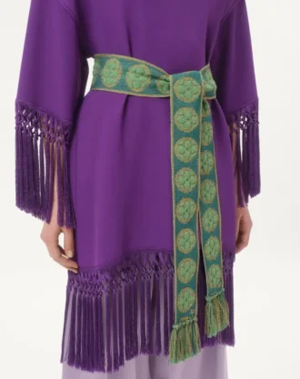 Antibes Pamuk ve Metalik Elyaf Eşarp