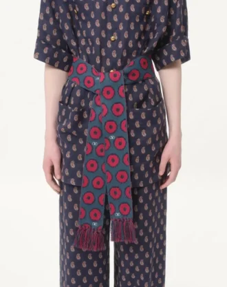 Antibes Pamuklu Fırfırlı Eşarp