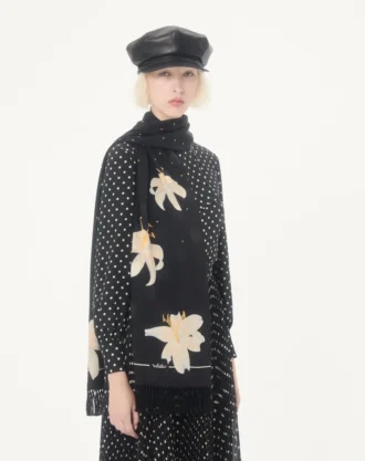 Apres L’Hiver Lilium İpek Eşarp