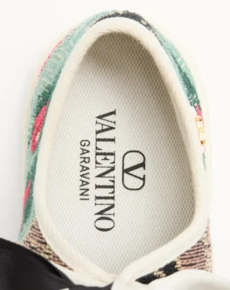 Balerin Bay By Bay Süveter Kumaştan Çiçek İşlemeli Sneaker