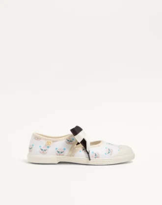 Bay By Bay Ballerina Kumaş Sneaker, Le Chat De La Maison Baskı