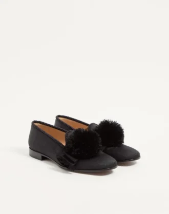 bowow moir kuma mokasen 2 330x417 - Bowow Moir&eacute; Kumaş Mokasen