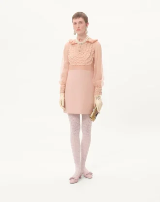 Carry Secrets Minaudiere, Apres L’Hiver Motifli Yapay Elmaslı