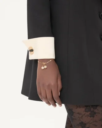 Cherryfic Metal ve Swarovski® Kristalden Yapılmış Bileklik