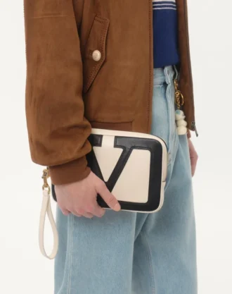 Chez Valentino Jakarlı Desenli Yün ve Pamuklu Kazak