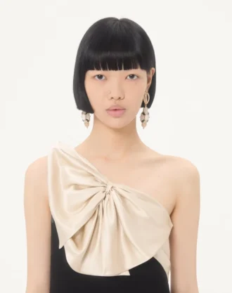 Crepe Couture Kısa Elbise