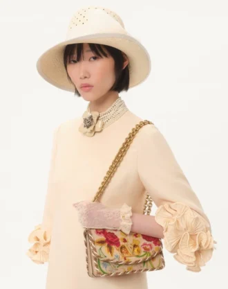 Crepe Couture Kısa Elbise