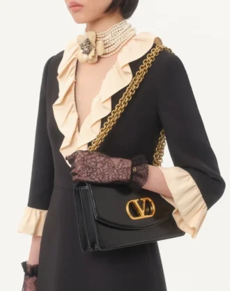 Crepe Couture Kısa Elbise