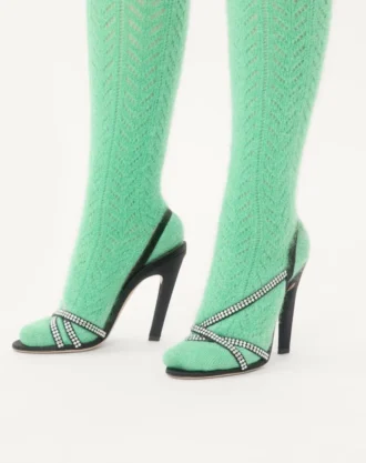 Dans Le Foyer Kristalli Saten Sandal 105 mm