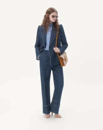 Denim Chambray Pantolon