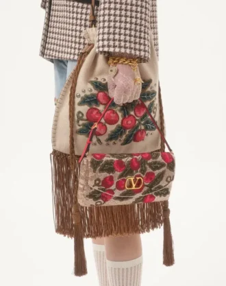 Hafif Tweed Pied De Poule Ceket