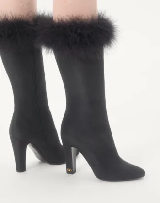 Hotty Shantung Kumaş Tüy Süslü 100 MM