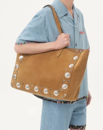 Çiçek Desenli Kenarlı Denim Bowling Gömlek