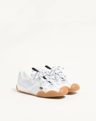 Kauçuk kaplı dana derisi ve bölünmüş deriden Amphibia Sneaker