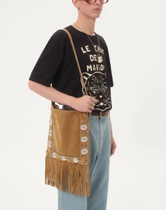 Le Chat De La Maison Baskılı Pamuklu Tişört