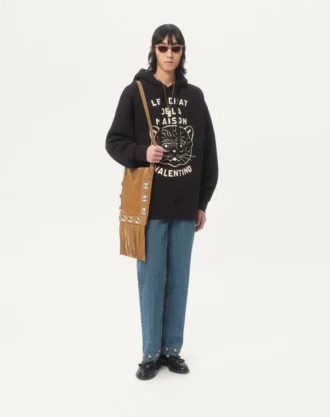 Le Chat De La Maison Yamalı Pamuklu Sweatshirt