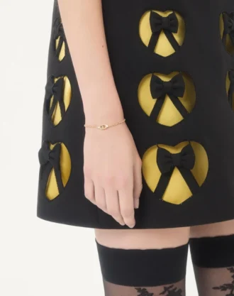 Metal ve Swarovski® Kristalleri ile Ovalette Bileklik