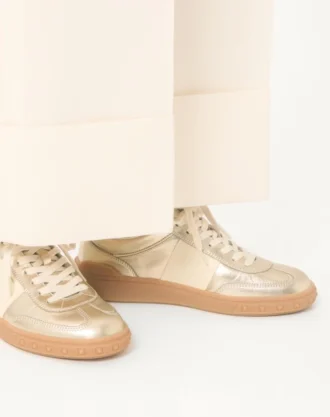 Nappa dana derisi bantlı, lamine dana derisi Upvillage spor ayakkabı