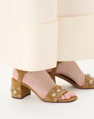 Nellcôte Crust Deri Sandal 60Mm