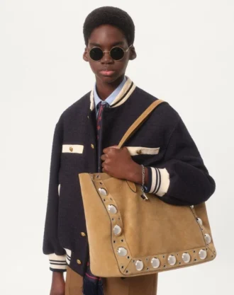 Pamuklu Tweed Bomber