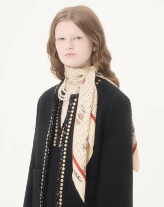 Papier Floreal İpek Eşarp