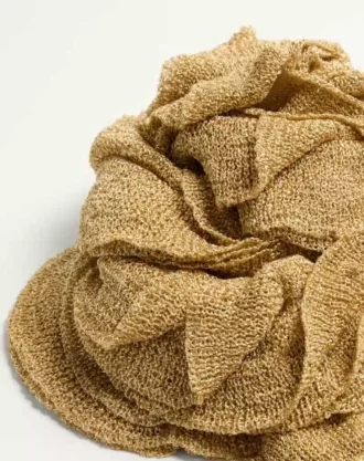 Örgü Lurex Eşarp