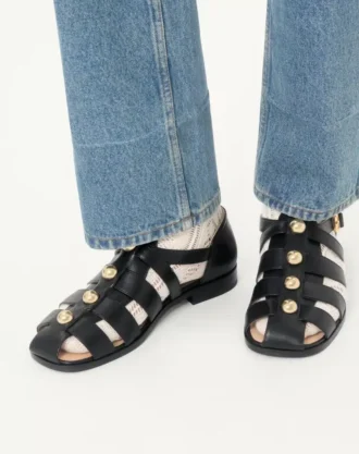 Studshield Fisherman dana derisi sandalet