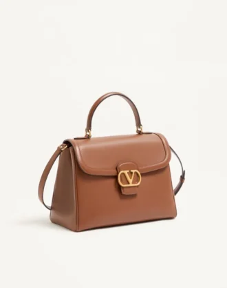 Valentino Garavani 9To5 Pürüzsüz Dana Derisi El Çantası