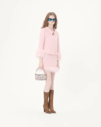 Valentino Garavani Locò Küçük Nakışlı Omuz Çantası, Mücevher Logo