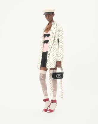 Valentino Garavani Locò Küçük Omuz Çantası, Mücevher Logolu