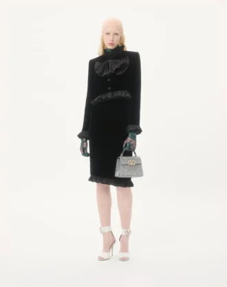 Valentino Garavani Mini Vsling El Çantası, Yapay Elmas ve Mücevher Logolu