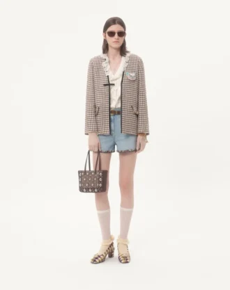 Valentino Garavani Nellcôte Mini Nakışlı Alışveriş Çantası