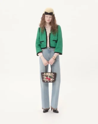 Valentino Garavani Nellcôte Mini Nakışlı Alışveriş Çantası