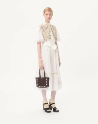 Valentino Garavani Nellcôte Mini Süet Alışveriş Çantası