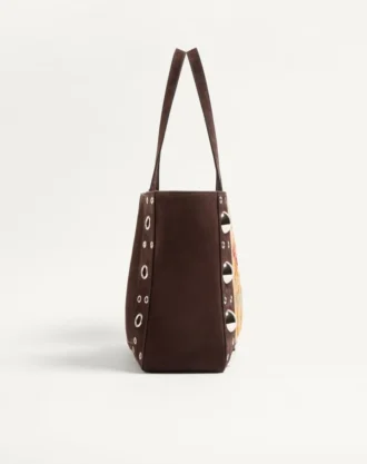 Valentino Garavani Nellcôte Orta Boy Nakışlı Alışveriş Çantası