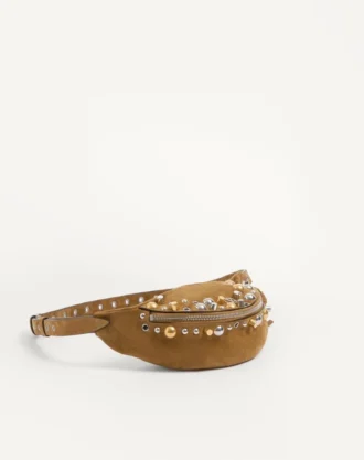 Valentino Garavani Nellcôte Süet Kemer Çantası