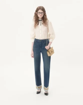 Valentino Garavani Rockstud Spike Küçük Lamine Nappa Çanta