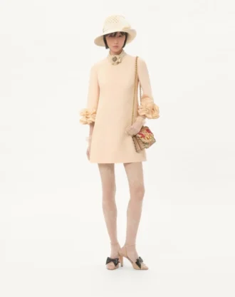 Valentino Garavani Vain Küçük Nakışlı Omuz Çantası