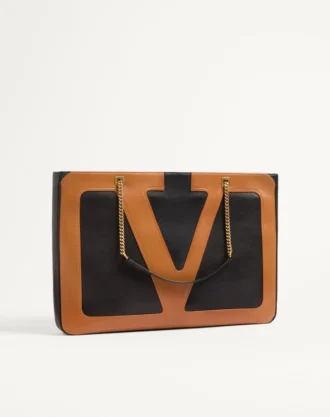 Valentino Garavani Viva Superstar Nappa Deri Alışveriş Çantası