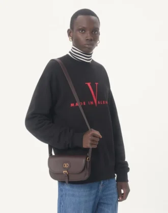 Valentino Made In Valentino Baskılı Pamuklu Crewneck Sweatshirt