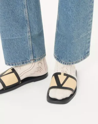Viva Superstar Slide Sandal, Nappa Deri