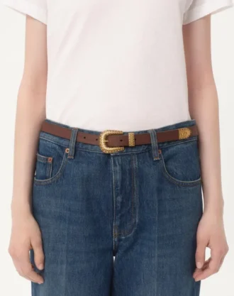 Vlogo İmza Dana Derisi Kemer 20 Mm