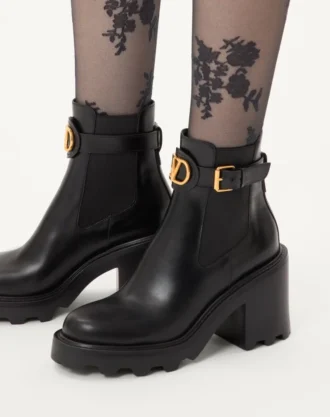 Vlogo İmzalı Dana Derisi Beatle 90Mm