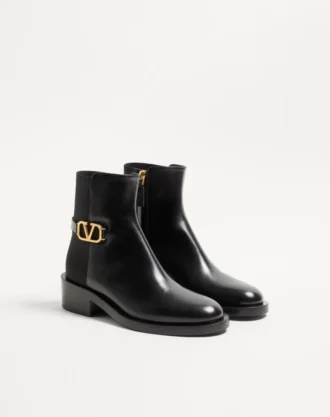 Vlogo Signature Dana Derisi Ayak Bileği Botu 30 mm