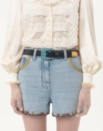 Vlogo Signature Fırçalanmış Dana Derisi Kemer 30 Mm