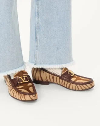 Vlogo Signature Pony-Effect Calfskin Loafer 20Mm