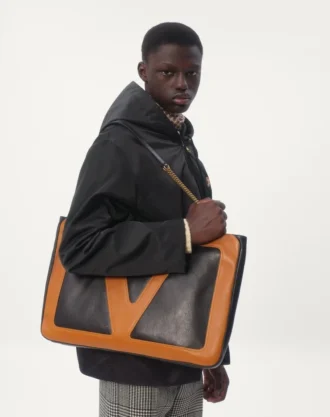 Vlogo Yamalı Naylon Kapüşonlu Rüzgarlık