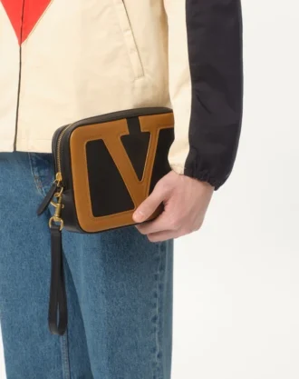 Vlogo Yamalı Naylon Kapüşonlu Rüzgarlık